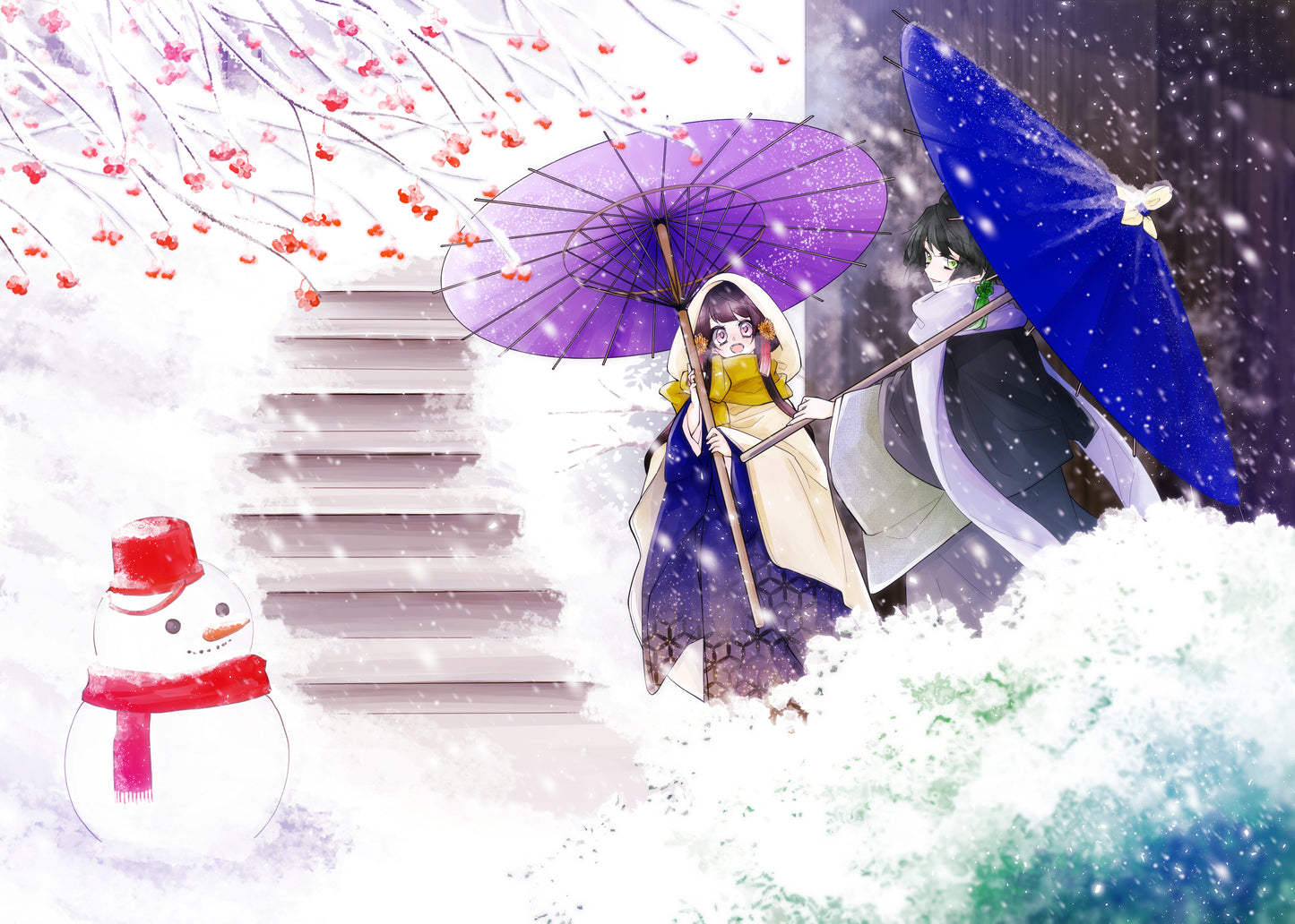 四季限定御朱印【冬】